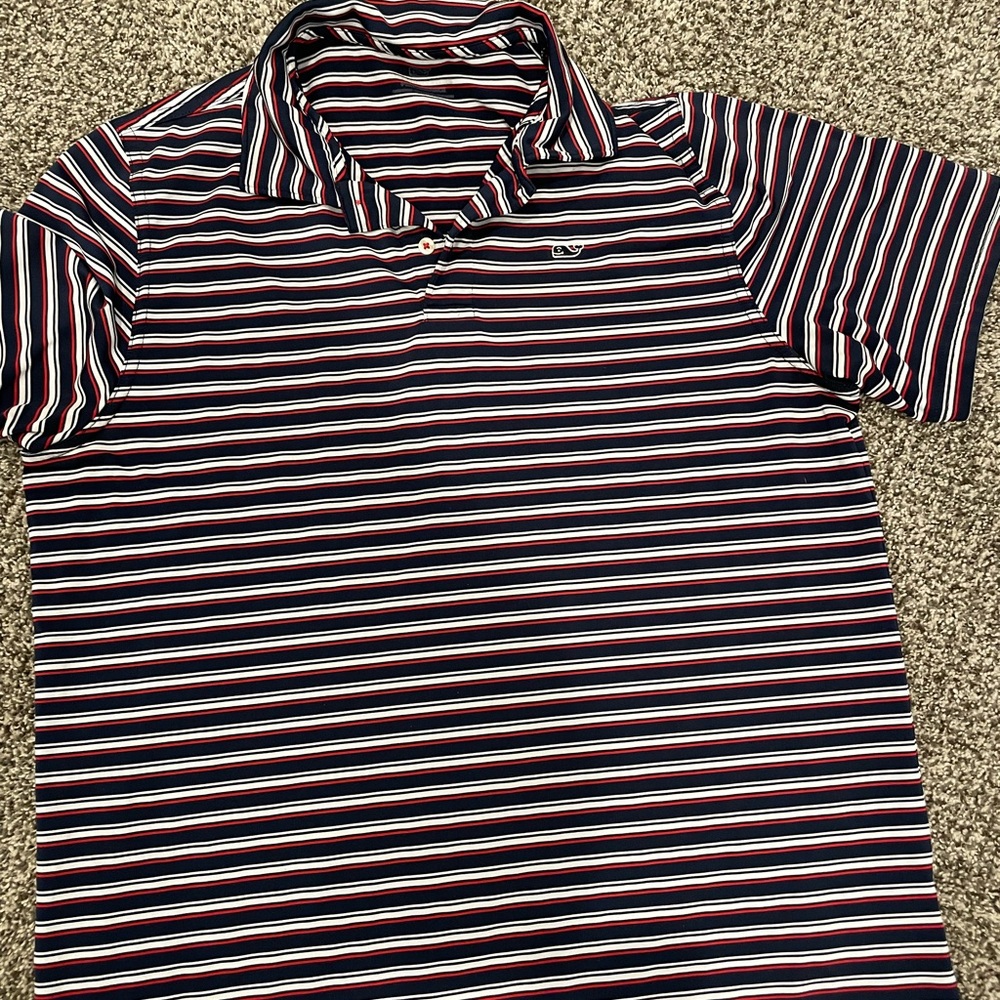 Vineyard Vines performance polo.